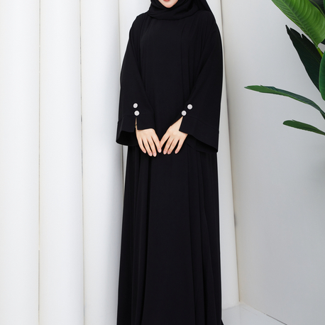 Siyah Nil Abaya ✨