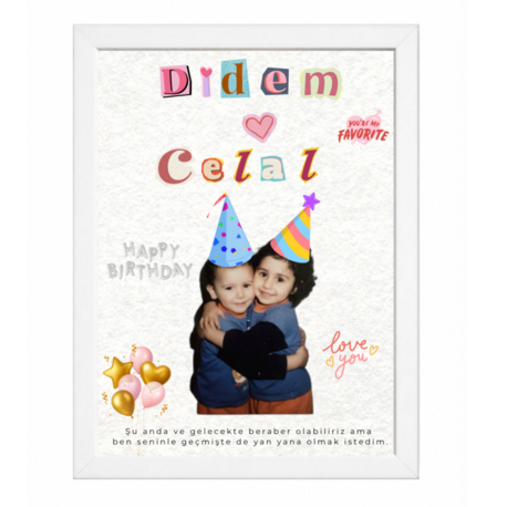 Çocukluk – Kişiye Özel Fotoğraf Çerçevesi 15x20