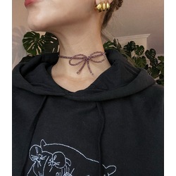Handmade Choker (mürdüm)