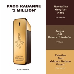 Paco Rabanne 1 Million Erkek Parfüm 100 Ml