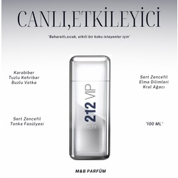 Carolina Herrera 212 Vip Erkek Parfüm 100 Ml