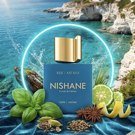 Dikkat Çeken Ferahlık: Nishane Ege 50 ML Extrait | Deniz, Yeşil ve Aromatik Erkek Parfümü