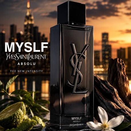 YSL - MYSLF L’Absolu | Siyah Deri Karizması ve Çekici Maskülenlik