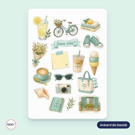 Summer mint yeşil