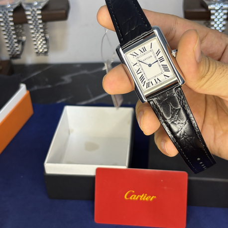 Cartier Tank Silver Kasa