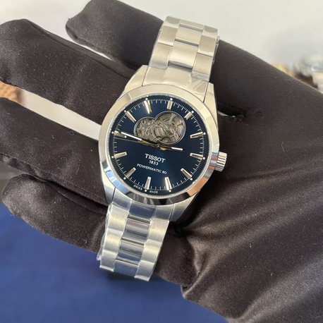Tissot Powermatic 80 Openheart Lacivert