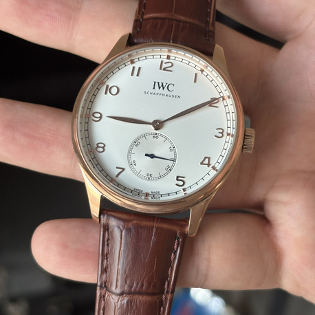 IWC Rose Gold 
