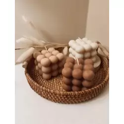3'lü Küp Ateşi Mum Seti