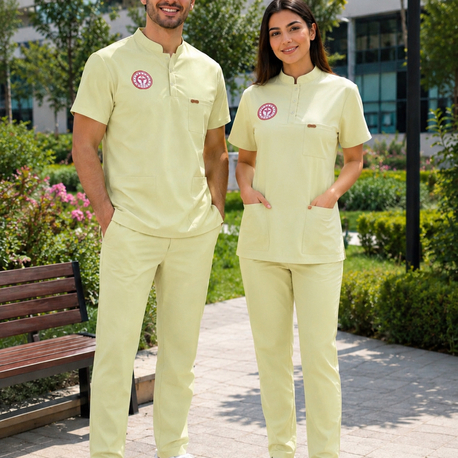 Yeni yönetmeliğe uygun hakim yaka Kısa takım
