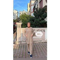 BEJ Soft licralı kısa kol 90 cm takım 