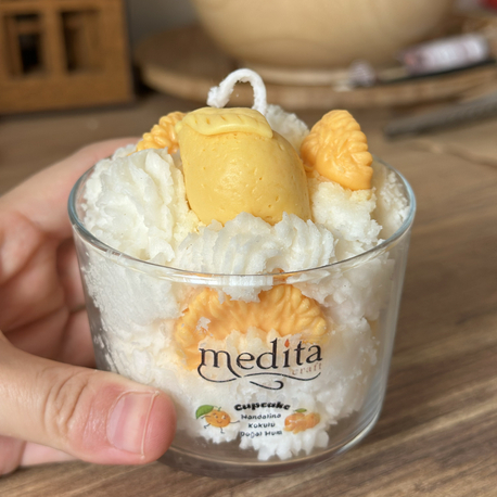 Mandalina Kokulu Cupcake 