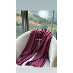 Bordo yün ipek