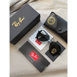 Ray-Ban RB3517 Black Aviators Damla