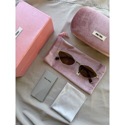 Miu Miu Brown Sunglasses 