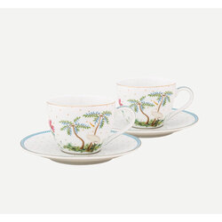 Pip Studio Beyaz Porselen Kahve Fincan Seti 120 Ml Jolie