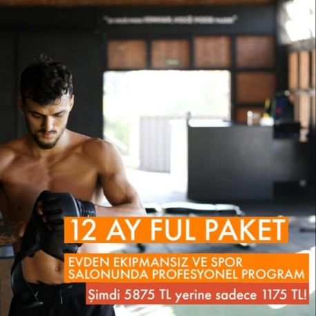 PowerFit 12 Aylık Erkek Ful Spor Paketi