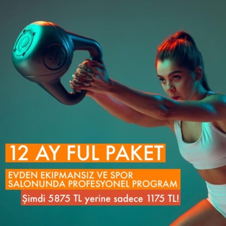 FitKadın 12 Ay Spor Paketi