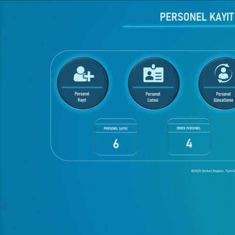 Excel Personel Kayıt Programı