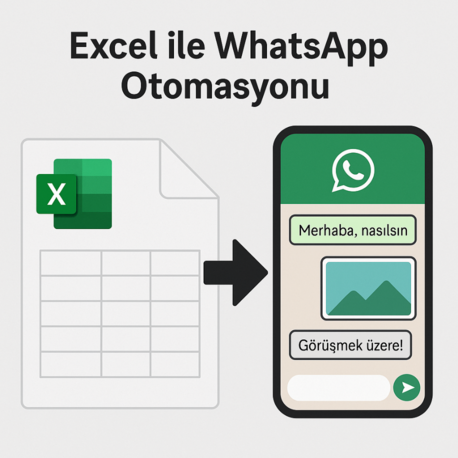 Excel ile WhatsApp'tan Toplu Mesaj ve Resim Gönderim Programı