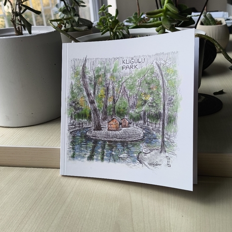Ankara Temalı Çizgisiz Defter