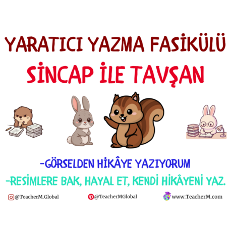 Sincap ile Tavşan Yaratıcı Yazma Etkinliği PDF