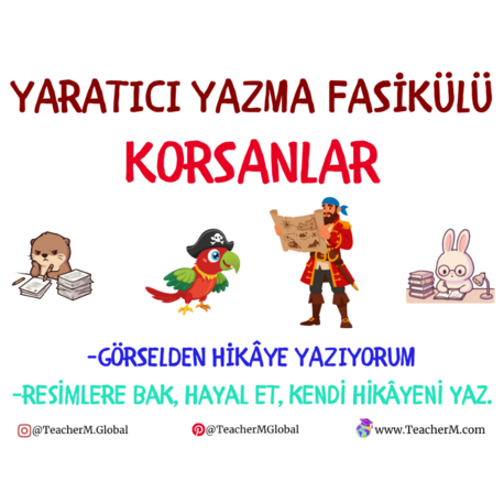 Korsanlar Yaratıcı Yazma Etkinliği PDF