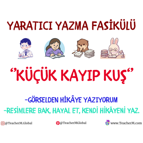 Küçük Kayıp Kuş Yaratıcı Yazma Etkinliği PDF