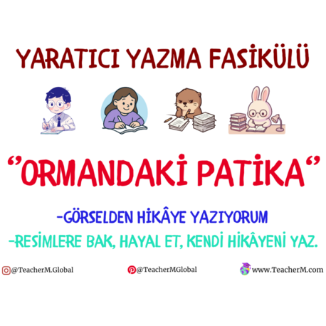 Ormandaki Patika Yaratıcı Yazma Etkinliği PDF