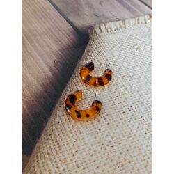 Halka Leopar Küpe