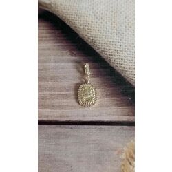 Dikdörtgen Plaka Göz Charm