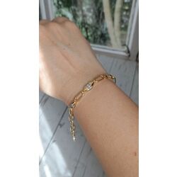 Ataç Model Zirkon Taş Detaylı Bileklik
