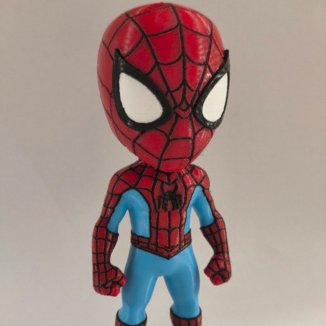 Örümcek Kahraman Chibi Figürü(15cm)
