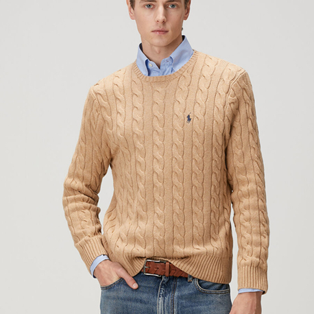 RL Bej %100 Cotton Knitwear Fabric 