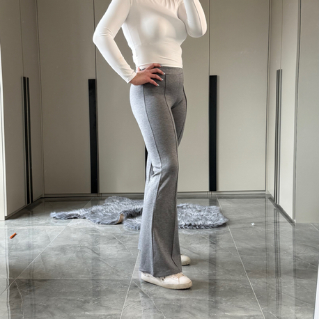 Gri Soft Touch Eşofman Altı