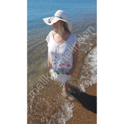 Flamingo Desenli Elbise