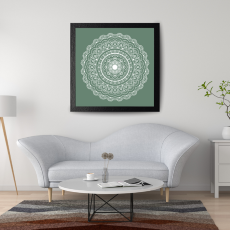 Dijital Mandala (Kare)