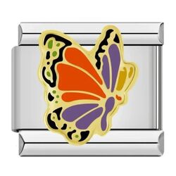 Çelik Charm Butterfly