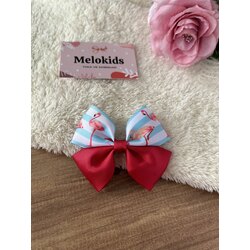 Flamingo Desen Kurdele Toka
