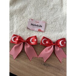 Çizgili bayrak kurdele toka 
