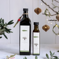 Filtresiz Natürel Sızma Zeytinyağı Cam Şişe 250 ml
