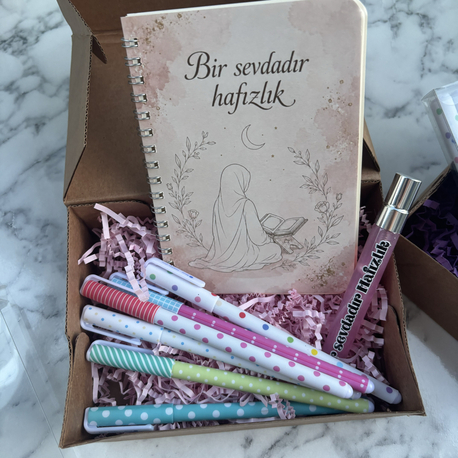 Hafızlık sınıfına hoşgeldin hediye-pembe