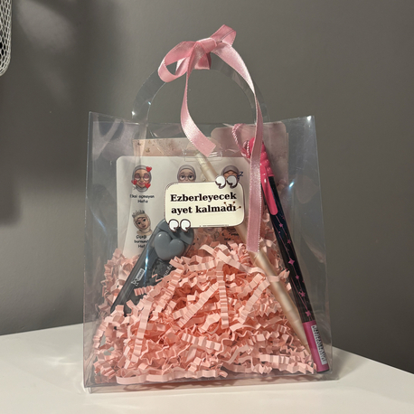 Hafız pembe set