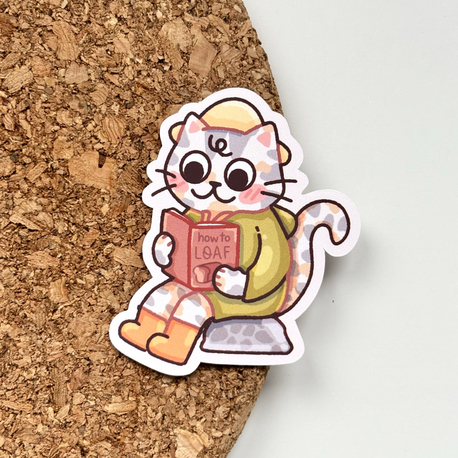 how to loaf - sticker