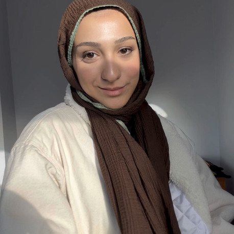 Müslin Şal Kahve