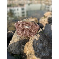 Brown cyristal bag