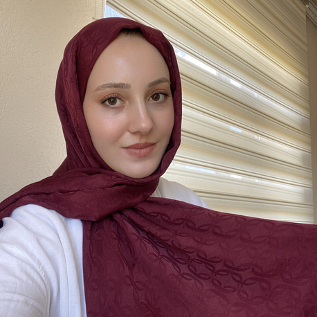 Ayrobin jakar şal (bordo)