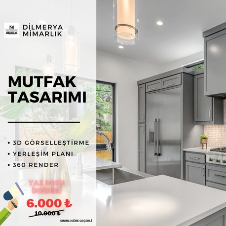 MUTFAK 3D TASARIMI