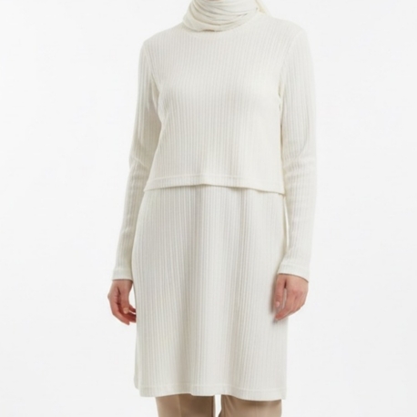Triko Tunik (Ekru1)