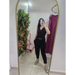 Oysho kumaş paçaları flatolu pantolon