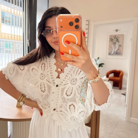 ithal kimono beyaz